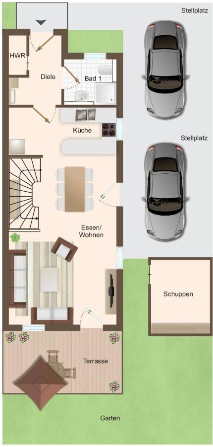 Alte Reihe 14 _Haus Teja_ Villa ซิงสท์ ภายนอก รูปภาพ